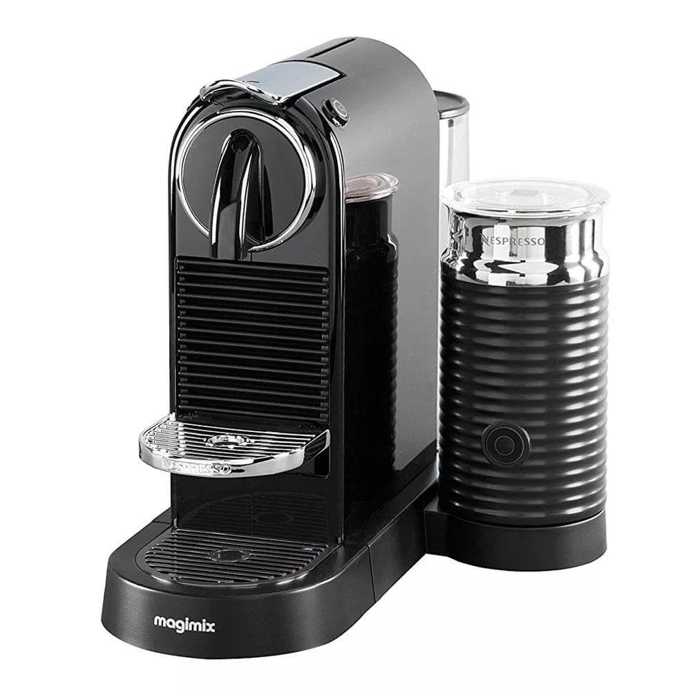 Nespresso Citiz Coffee Machine with Milk Frother Black by Magimix